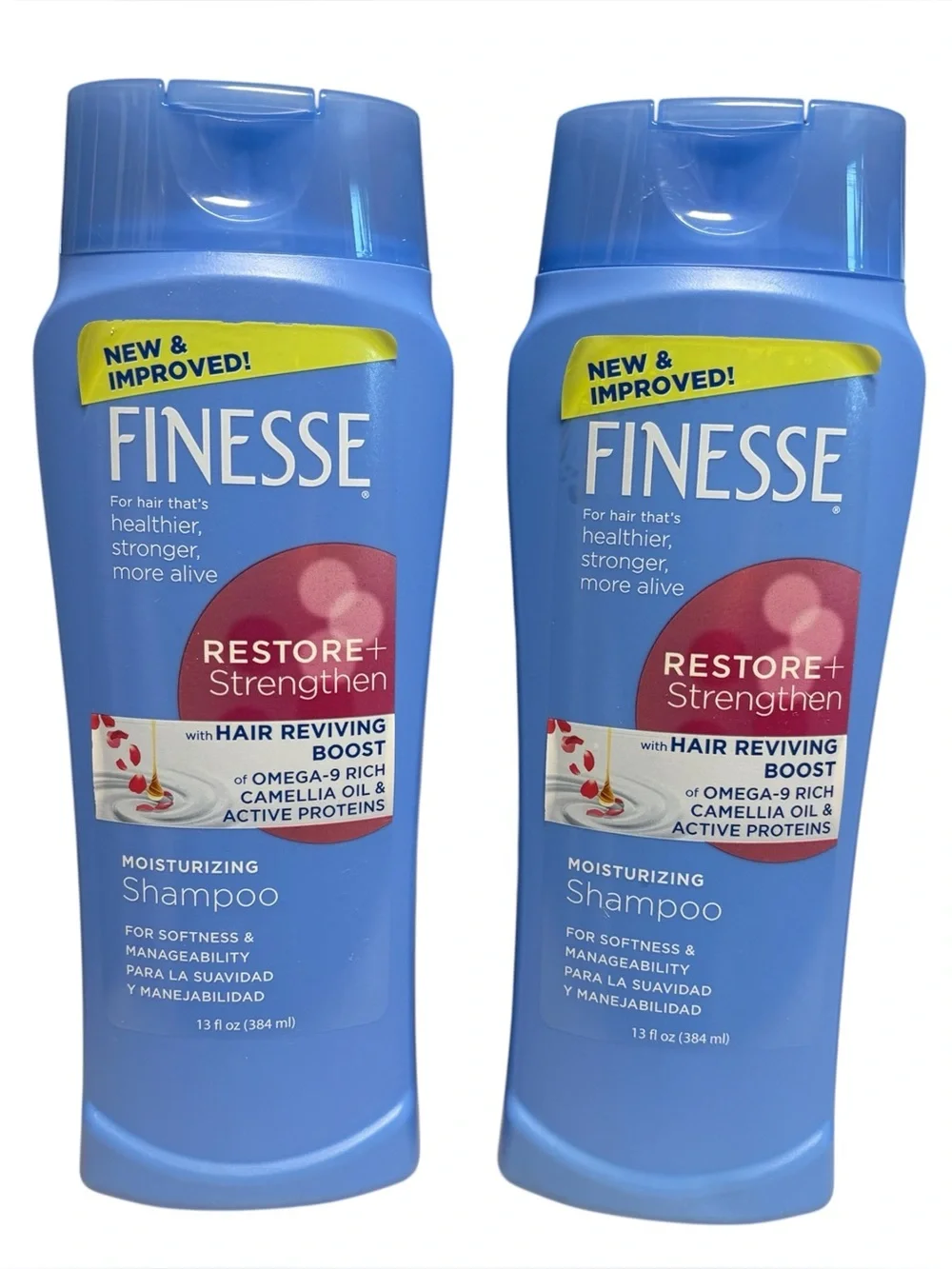 Bundle of 2 Finesse Restore + Strengthen Moisturizing Shampoo